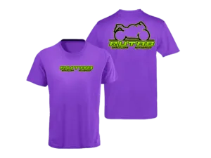 Camiseta Algodón Manga Corta Lila PNG