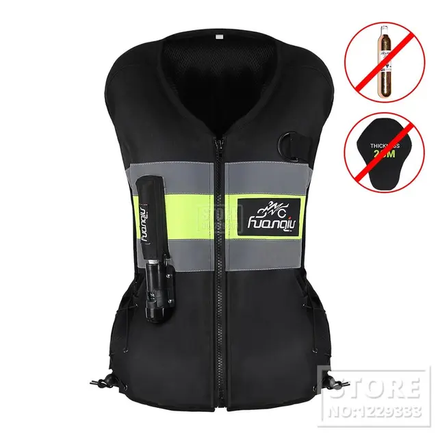 Chaleco Airbag Para Moto Vest 2 Negro