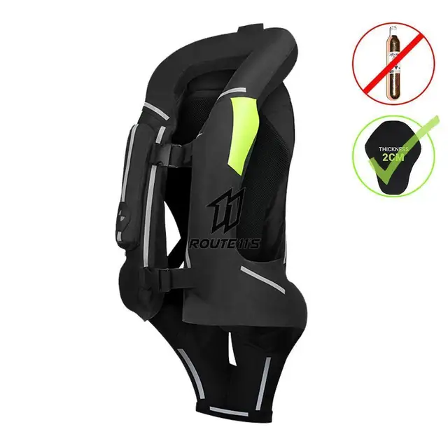 Chaleco Airbag Para Moto Vest 4 Negro