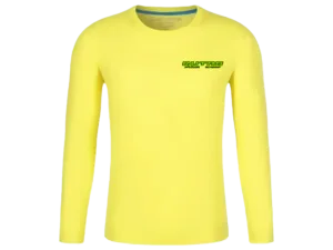 Rutas Barcelona Moto Group (RutasBcnMG) Camiseta Algodón Manga Larga Amarillo PNG