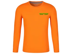 Rutas Barcelona Moto Group (RutasBcnMG) Camiseta Algodón Manga Larga Naranja PNG