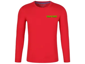 Rutas Barcelona Moto Group (RutasBcnMG) Camiseta Algodón Manga Larga Rojo PNG