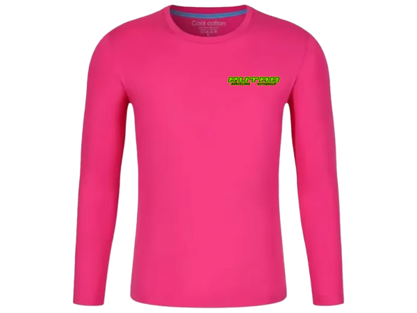 Rutas Barcelona Moto Group (RutasBcnMG) Camiseta Algodón Manga Larga Rosa PNG